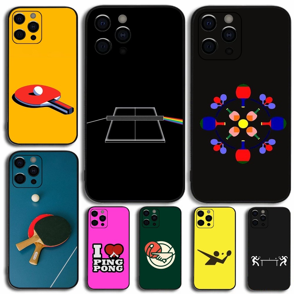 Table Tennis Quotes - ปิงปองปิงปองเคสโทรศัพท์สำหรับ apple iphone 15,14,13,12,11, pro, x,