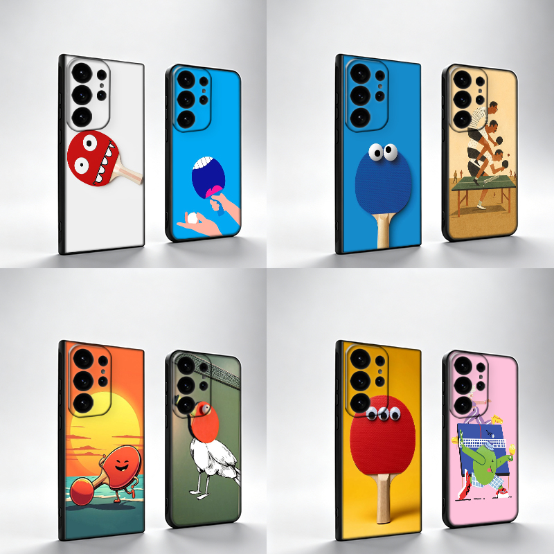 Table Tennis Quotes - เคสโทรศัพท์ลายการ์ตูนปิงปองใหม่สำหรับ Samsung S25Edge S26FE Galaxy S22