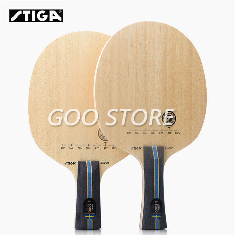 Table Tennis Is Played With A - STIGA ตารางเทนนิสใบมีด S3000 Allround Play 5