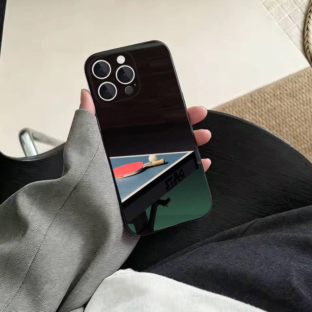 เคสโทรศัพท์มือถือสีดำนุ่มกันกร - Table Tennis Quotes บทวิจารณ์และราคา