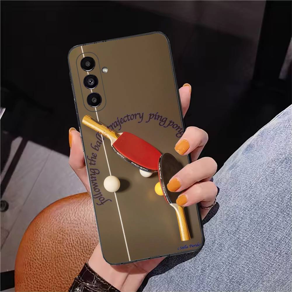 เคสโทรศัพท์ลายไม้ปิงปองสีดำนุ่ - Table Tennis Quotes บทวิจารณ์และราคา